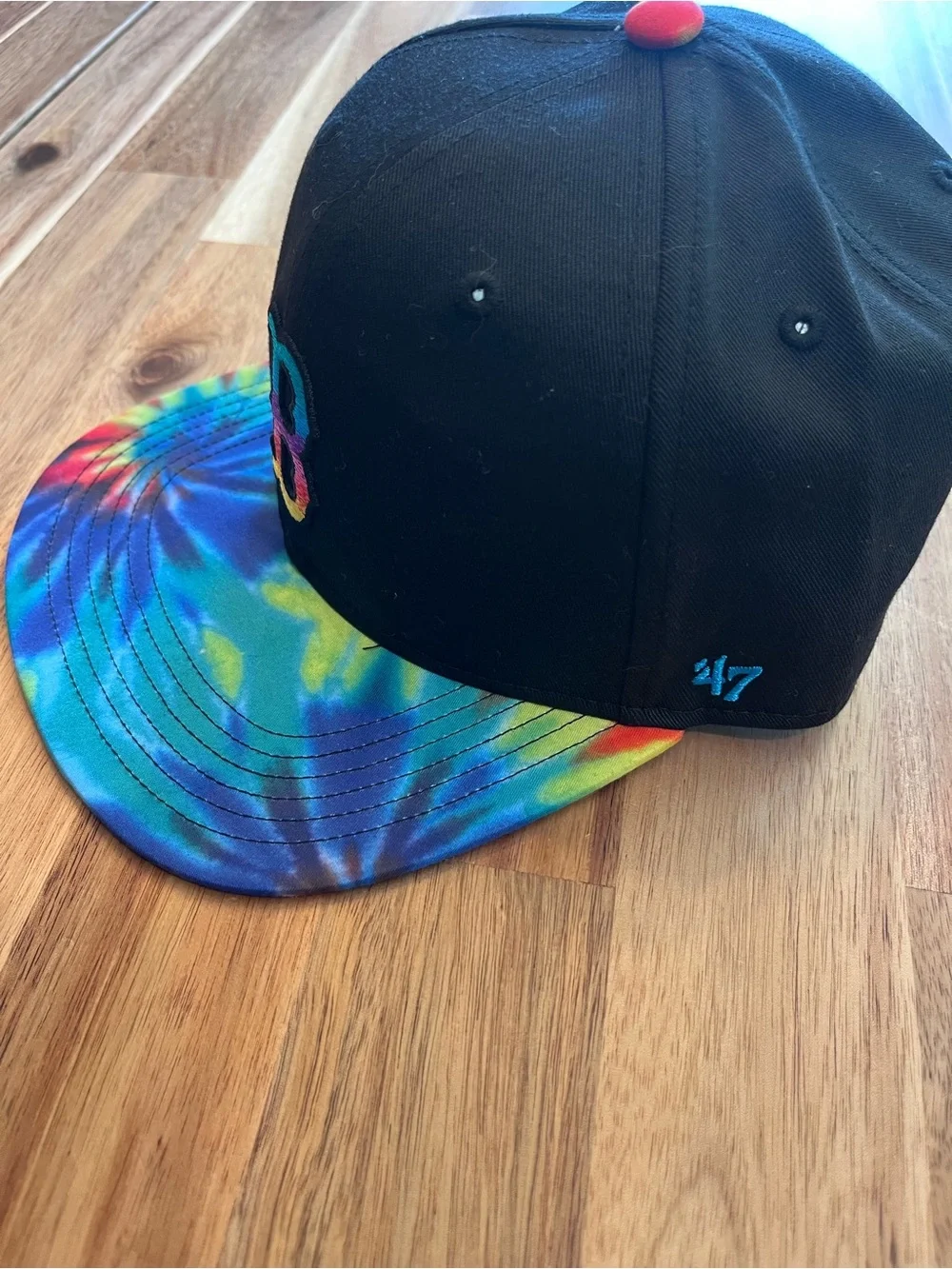 Boston Red Sox ’47 Fenway Park Collection Kids Tie Dye Snapback Hat